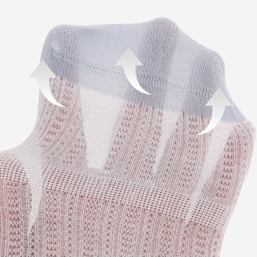 Toddler Socks, 1 Pair Length Socks Soft & Breathable Baby Thin Sock Stockings for Outdoor Activity Family Gatherings4