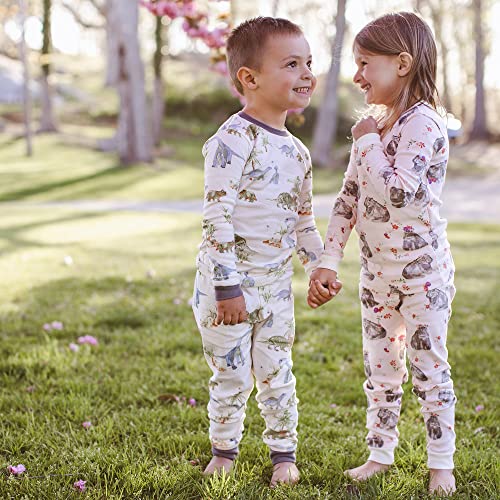 Burt's Bees Baby Boys' Pajamas, Tee and Pant 2-Piece Pj Set, 100% Organic Cotton, Baby-Saurus, 5T Burt's Bees Baby Boys' Pajamas, Tee and Pant 2-Piece Pj Set, 100% Organic Cotton, Baby-Saurus, 5T