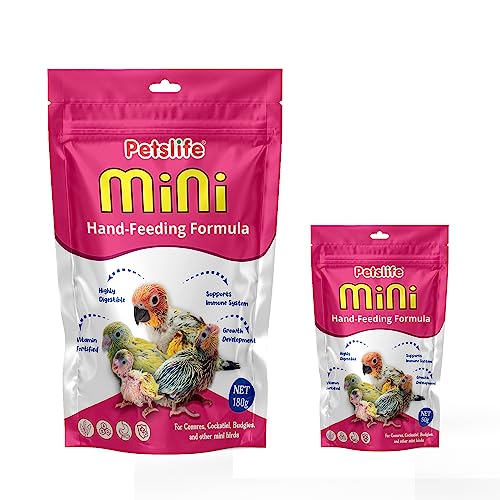 Image of Petslife Mini Hand Feeding Formula for All Baby Birds, 50g