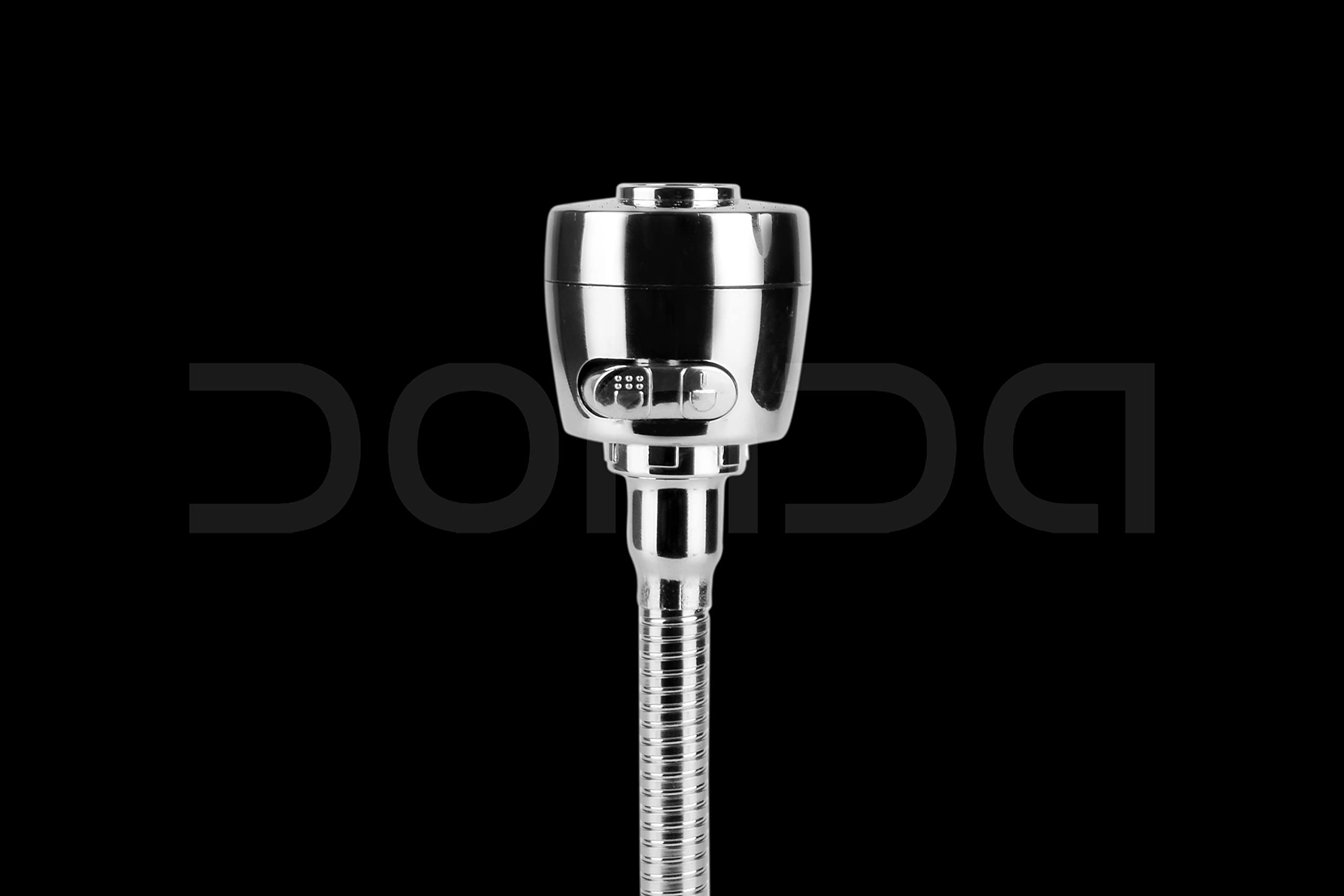 DONDA Stainless Steel 360 Degree Flexible Rotating 2 Modes Water Saving Faucet, Silver, Painted Finish 4