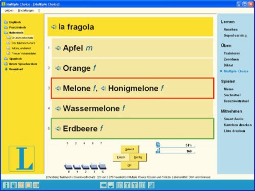 Langenscheidt Vokabeltrainer 3.0 Italienisch