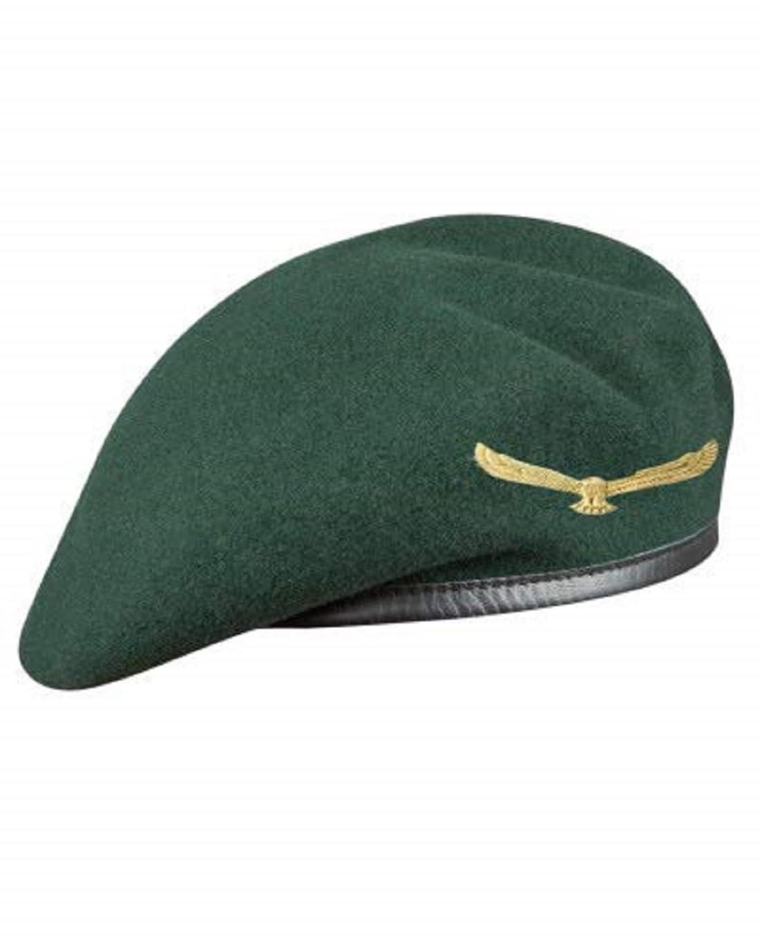VentewaUnisex French Woolen Beret Cap, Rajputana Cap, Traditional Army Style Cap, Classic European Hat, Woolen Beret Cap, Che Guevara Cap with Eagle
