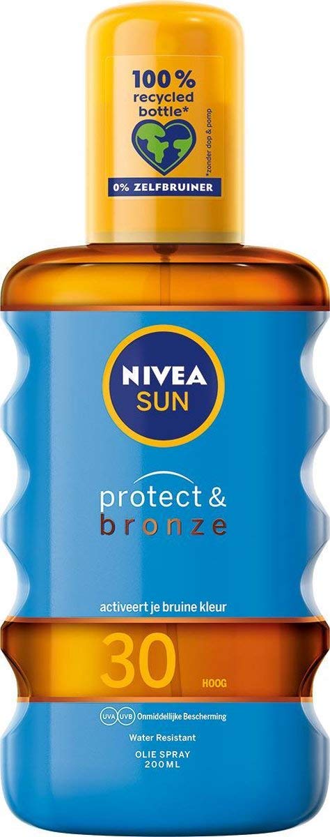 Nivea Protect and Bronze Oil Spray SPF 30, 200 g