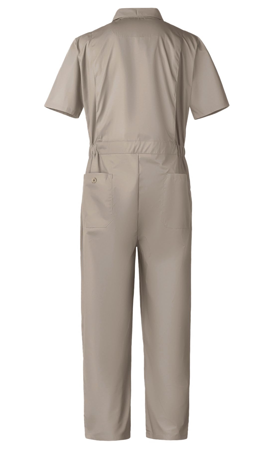 Monos de Manga Corta para Hombre Verano Mono de Trabajo Taller Traje de Trabajo