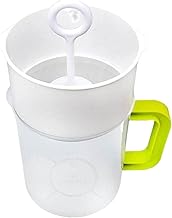 Coador de alimentos de 1,5 litros, fabricante de coador de iogurte, substituição de saco de leite de nozes, filtro de suco de leite de soja para iogurte de leite de nozes/336