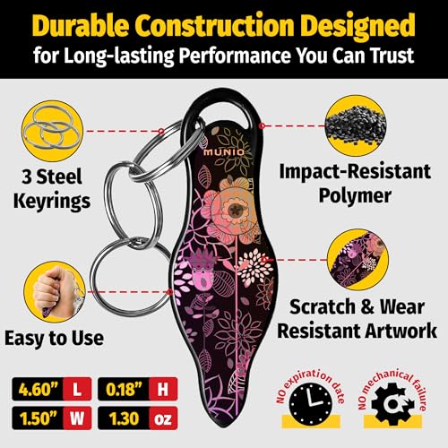 MUNIO Self Defense Keychain