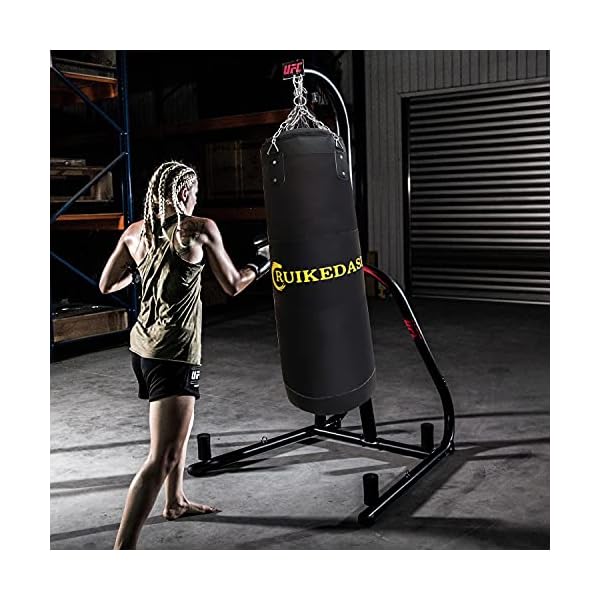 Heavy Punching Bag Set for Adults and Youngster, 40 Inch High Perfect for Kickboxing Boxing Grappling MMA Muay Thai Karate Training Workout, Unfilled Punch Bag