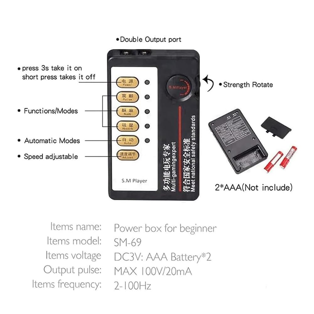Elektro Shock Keuschheitskäfig Penisplug Metall Analplug Set BDSM Elektrische Stimulation Anal Dilatator Butt Plug Peniskäfig Bondage E-stim Extrem Sex Spielzeug für Männer (Ring:50mm/Plug:L)