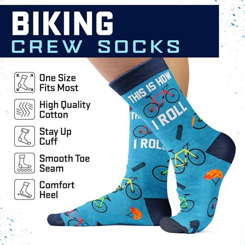 VICRAZY Hiking, Cycling, Camping Socks for Men, Women –
