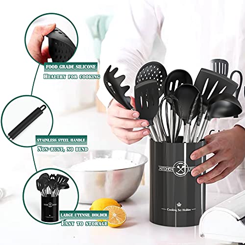 image for Silicone Kitchen Cooking Utensils Set-Umite Chef 43 pcs Heat Resistant