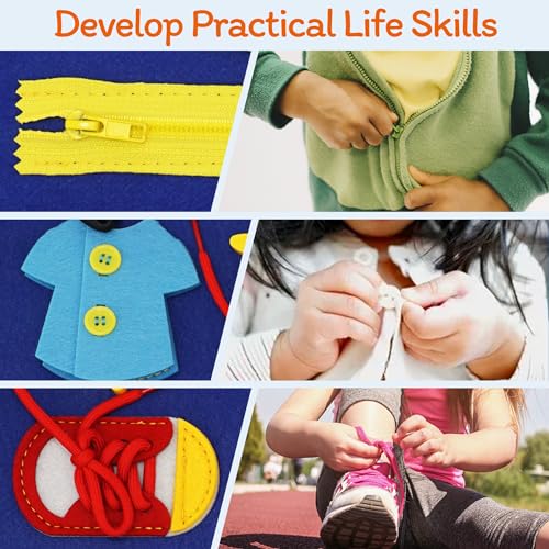 Busy Board, Giochi Montessori per i Più Piccoli