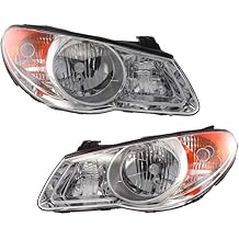 CarLights360 For Hyundai Elantra Headlight Assembly 2007 2008 2009 Pair Driver and Passenger Side CAPA Certified HY2502138 | HY2503138