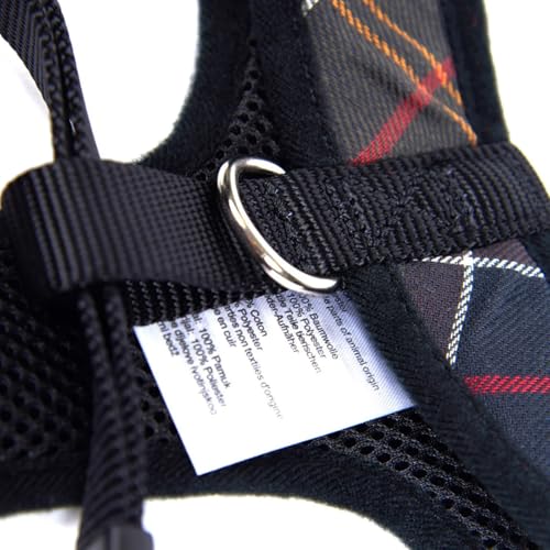 Barbour Hundegeschirr für Reisen und Übung DAC0011TN11 Farbe Tartan, Siehe Foto, L