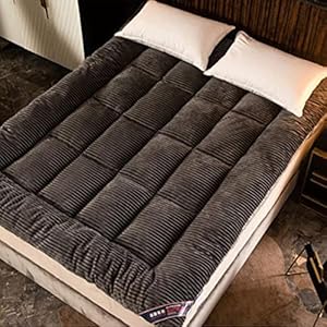 Traditionele Japanse Futonmatras 4 Inch Dikke Vloer Tatami-slaapmat Opvouwbaar Opvouwbaar Campingbed Voor Studenten Slaapzaal Gastenbank (Kleur : Szary, Grootte : 180x200cm)