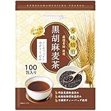【医師監修】黒胡麻麦茶 5g×100包 ノンカフェイン・カロリーゼロ 国内製造 コクのある香ばしさ ティーバッグ 健康茶 水出し可能 残留農薬検査・放射線検査実施