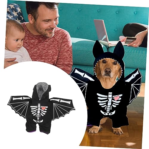 Disfraz para perro Halloween estilo murciélago BESPORTBLE miniatura 7