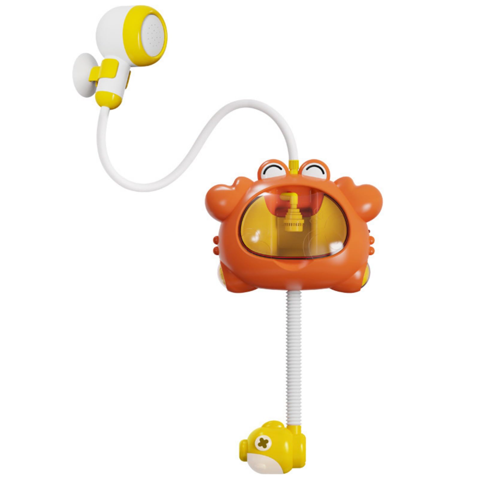Cartoon Bubble Blower Soffione Doccia Giocattolo con Luce