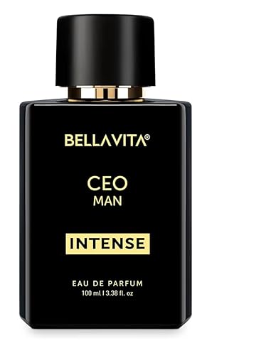 LUXE Bella Vita Luxury CEO Perfume intenso de larga duración para hombre  EDP 3.4 fl oz  bergamota, lavanda y orquídea  Aroma de fragancia prémium