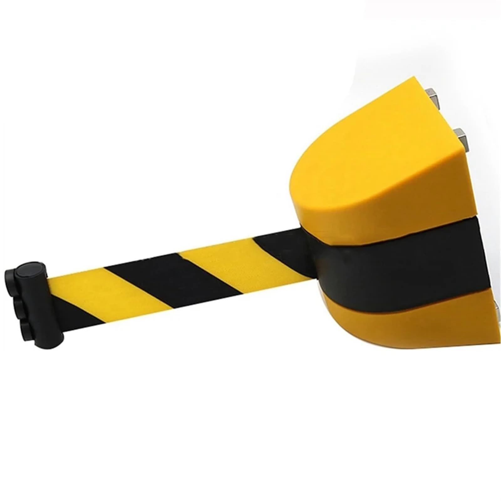 Cinta Balizamiento Montado En Pared Barrera de cinta retráctil magnética, barrera cordón seguridad, for colas con adsorción, 10 m para Aeropuertos