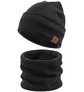 OZERO Winter Beanie Mütze,Thermo Strickmütze Laufmützen Wintermütze für Herren und Damen