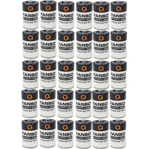 YICUAA�i30����jER14250H 3.6V 1200mAh �g���̂ă��`�E���d�rPLC�o�b�e���[