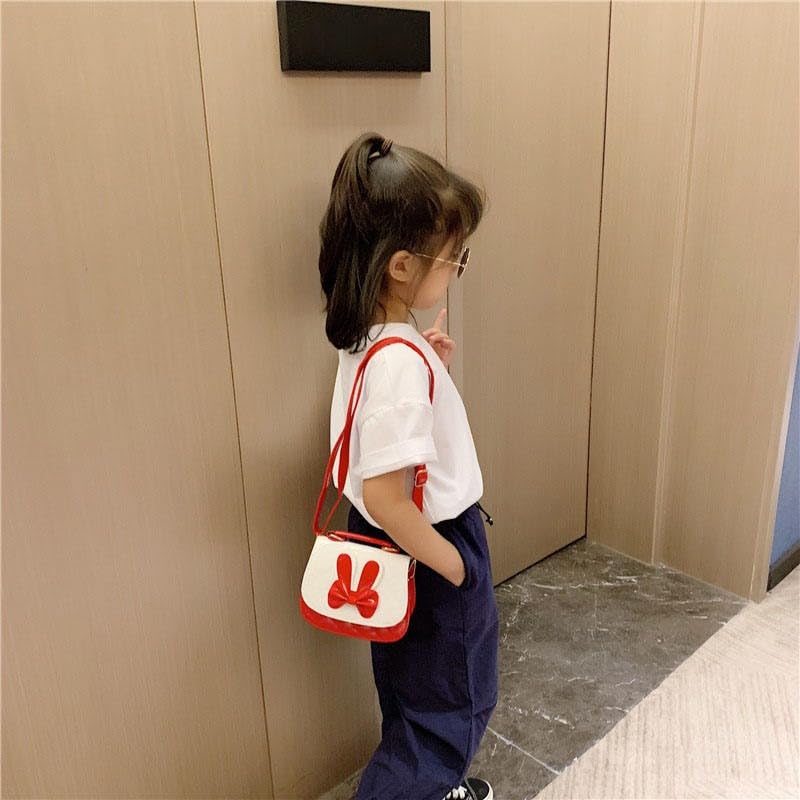 Sanjis Enterprise pink Toddler Bag Cute Crossbody Handbags Gift for Girls Crossbody Shoulder Bag Purse Storage Bag Handbag Sweet Birthday Gift For Children Girls 4