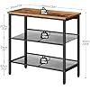 HOOBRO End Table, 3-Tier Narrow Side Table, Nightstand