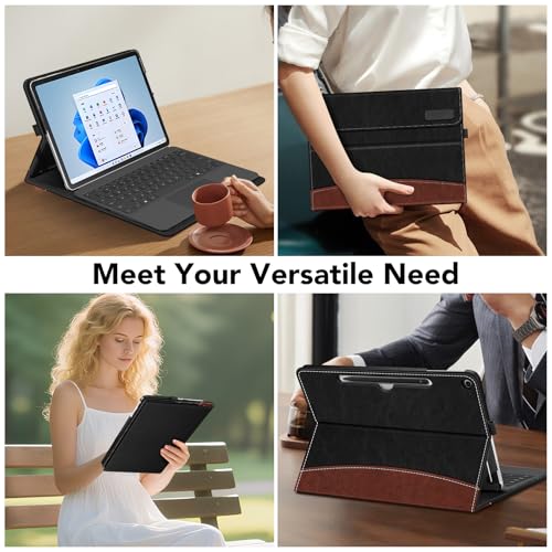 Funda Microsoft Surface Pro 12 pulgadas 2025 cartera con porta lápiz 6