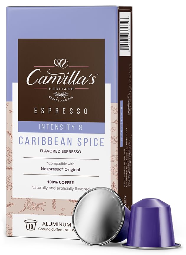 Camilla's Heritage - Espresso con sabor a especias caribeñas