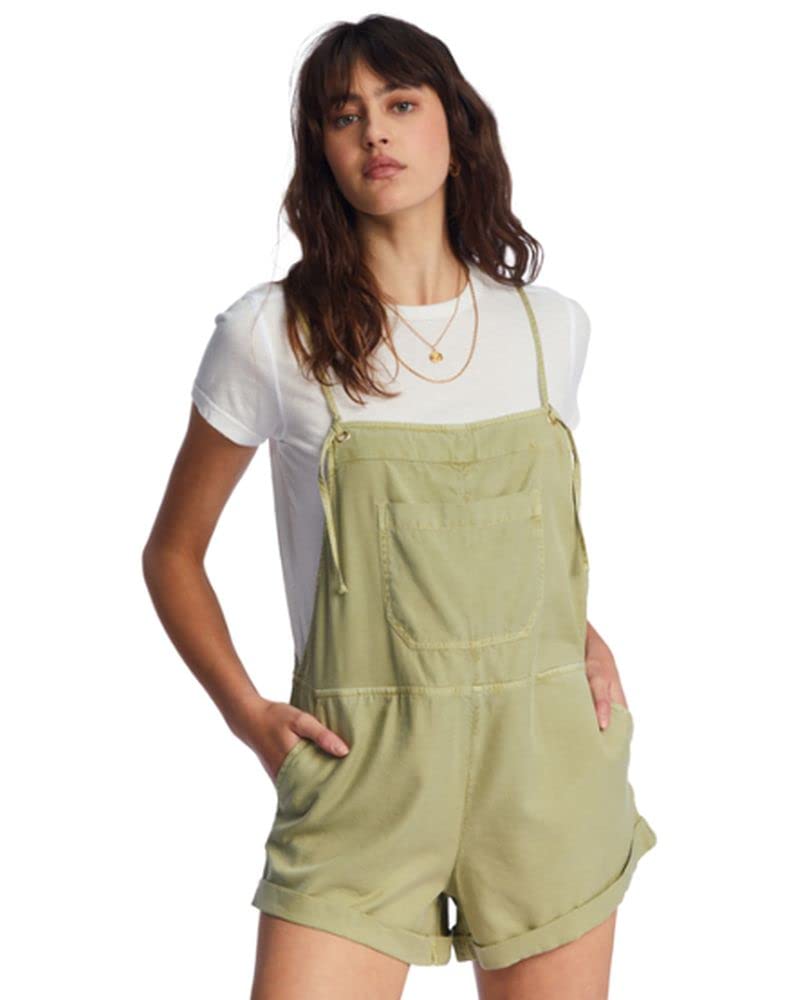 Billabong Women's Wild Pursuit Cotton Twill Blend Romper