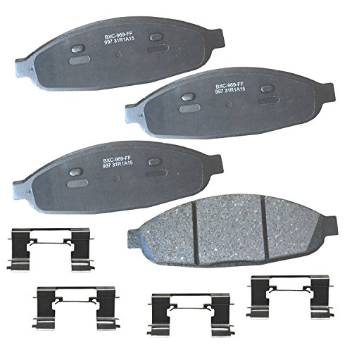 Image of Bendix Premium SBC997 Ceramic Front Brake Pads for Chrysler Pacifica 2008-2004