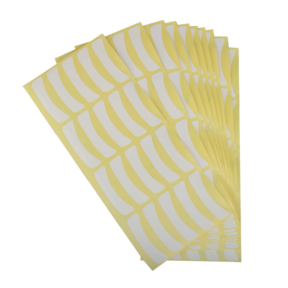 Baluue 100pcs Eyelash Extension Pads Sensitive Skin Easy to Use Lash Eye Pads Makeup Absorption Film