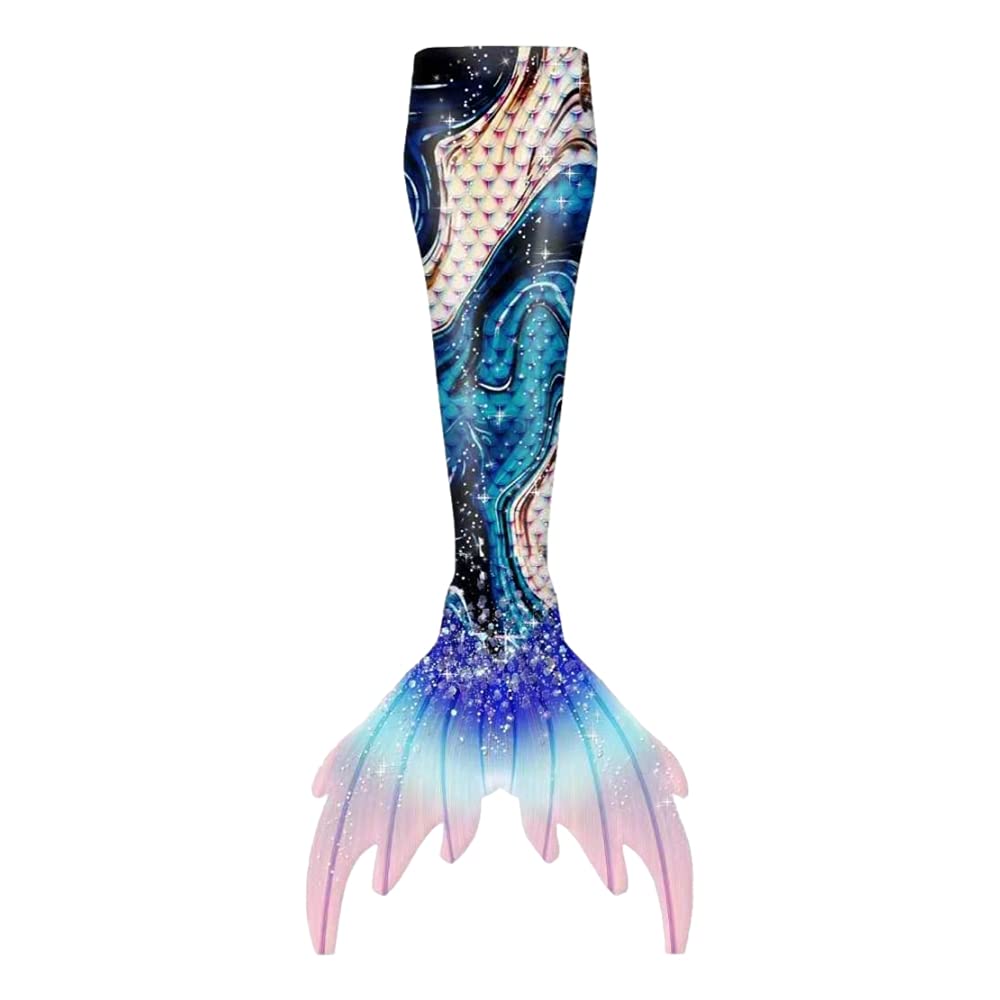 XNSGAO(No Monofin) Mermaid Tails for Swimming for Girls Kids Swimsuit Princess Bathing Suit Bikini