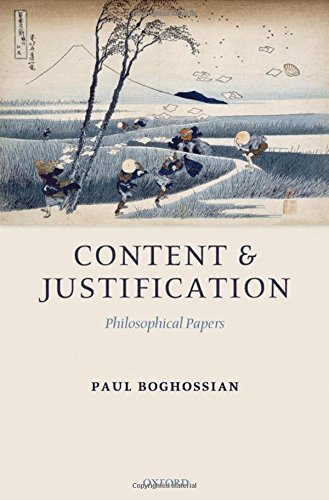 Content and Justification: Philosophical Papers (English Edition)