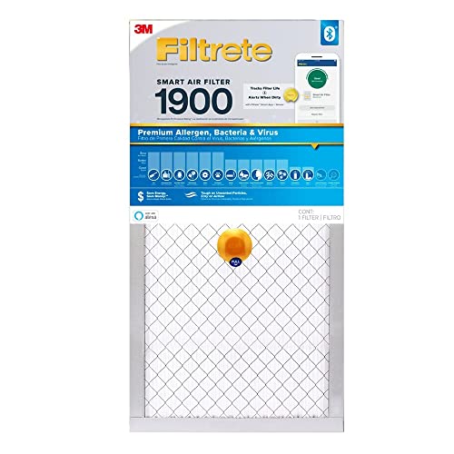 Filtrete S-UT20-2PK-1E 12X24X1 Smart Air Filter, Mpr 1900 Merv 13, 1-Inch Premium Allergen, Bacteria And Virus Air Filters thumb #1