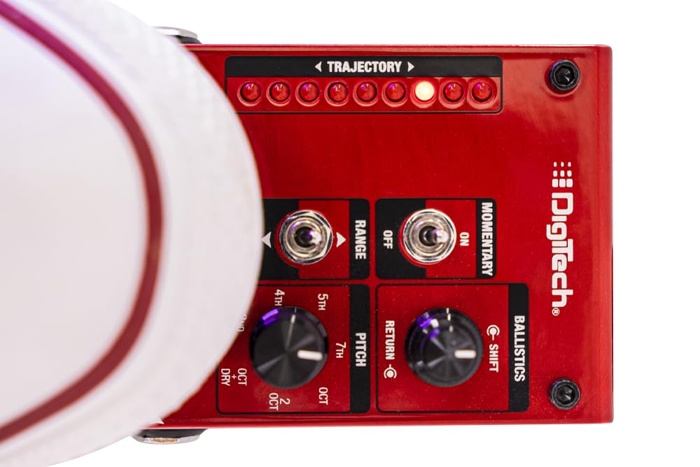 DigiTech D IT Whammy Ricochet Pitch Shift Pedal, Rojo