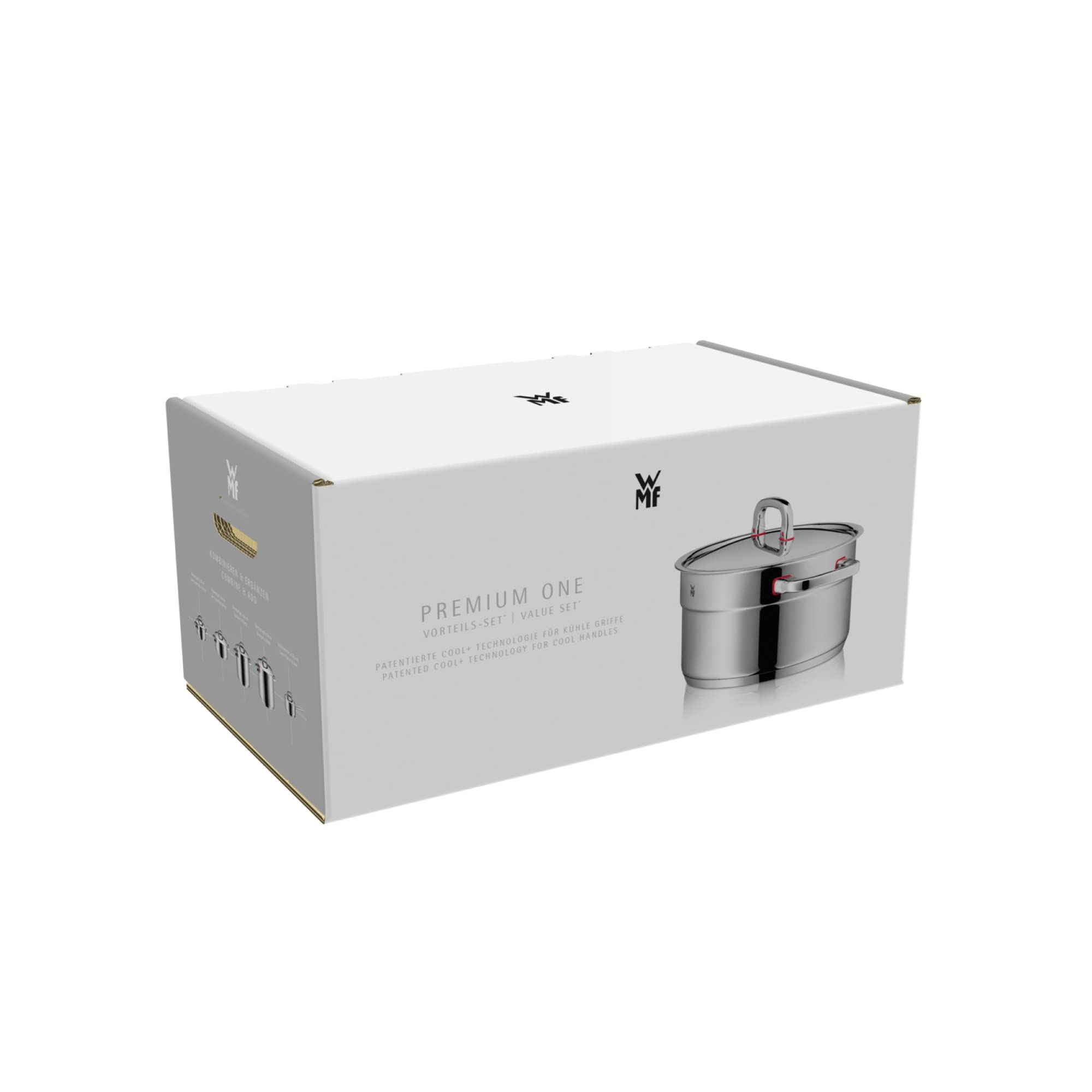Wmf Premium One Zestaw Garnków, Metal, Srebrny, 5 sztuk