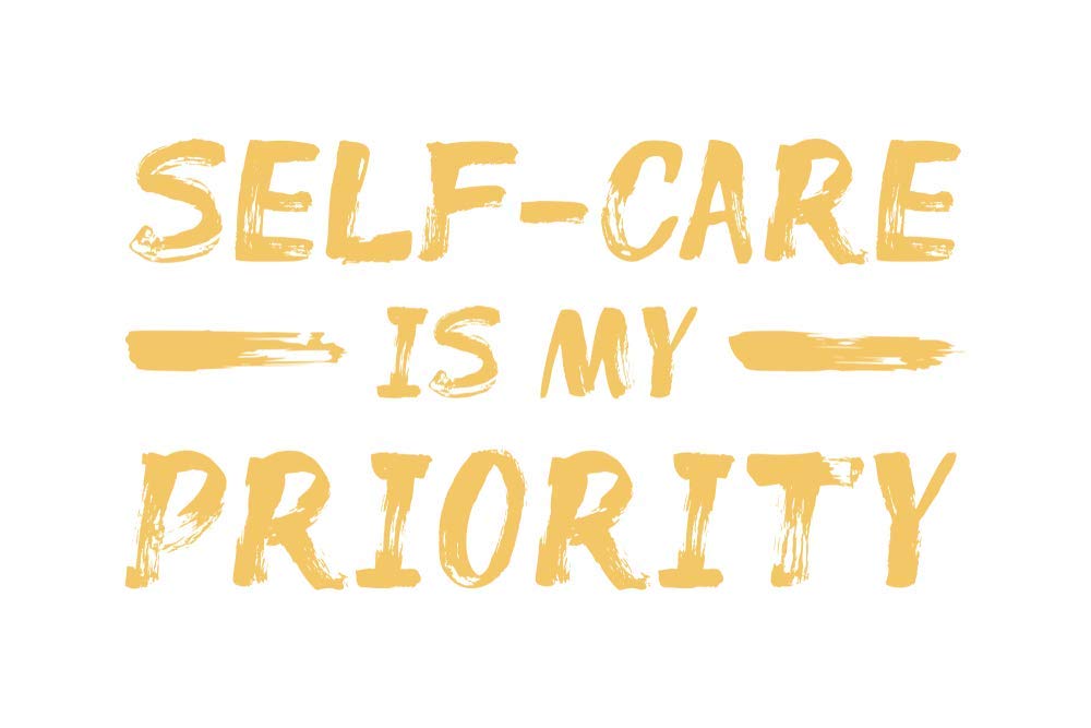 5 Ace self care is my priority Poster Sticker|Inspirational poster|Motivational |Poster about life|Poster for living room,bed room,home,gym,office|self adesive poster