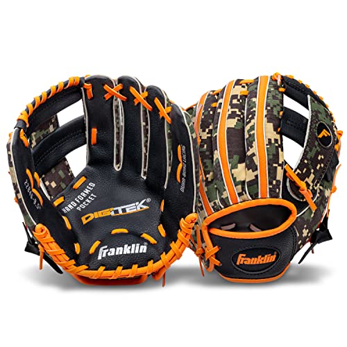 Image of Franklin Sports Kids Baseball Gloves - RTP Youth Teeball Glove + Ball Set - Boys + Girls Teeball Mitt Set - Kids + Toddlers - 9.5 inch