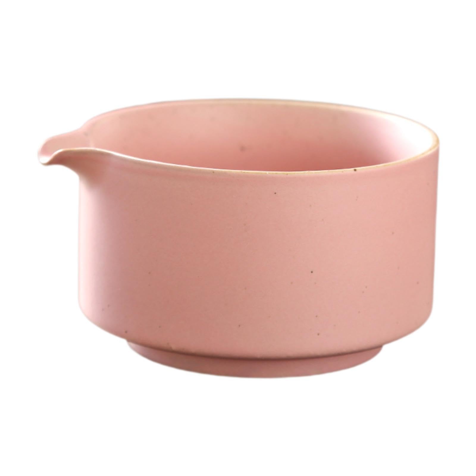 CALANDIS® Ceramic Matcha Bowl Traditional Porcelain Tea Bowl for Beginner Friends Gift Pink | Bowls | Dinnerware & Serving Dishes | Kitchen Dining & Bar-image-2