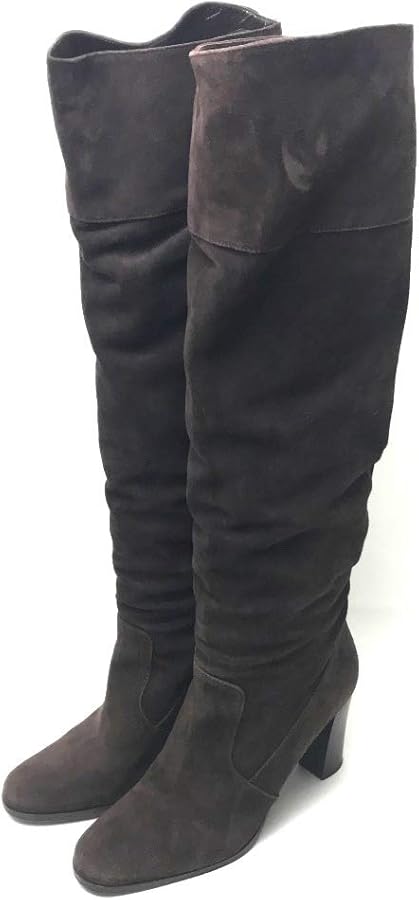 Amazon | [エルメス] ロングブーツ ブーツ スエード レディース 中古