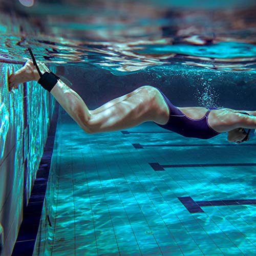 Cinto elástico para treino de natação com fivela no tornozelo da Besportble