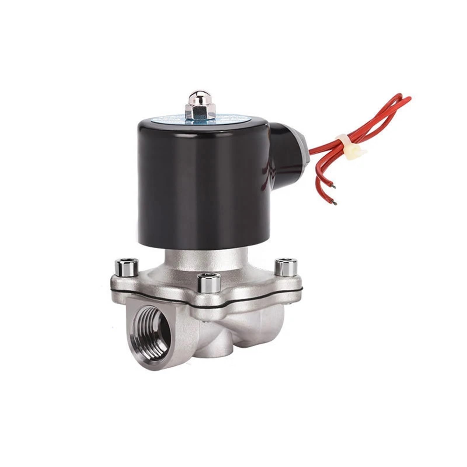 Uwukcjokq Npt-240Vac-Nbr-Seal 1/2" Stainless Steel Solenoid Valve Normally Closed 230V 240V(Npt-240Vac-Nbr-Seal)