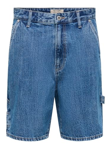 Shorts Ww Only & Sons Onsfade Carp en jean bleu taille S vêtement été homme