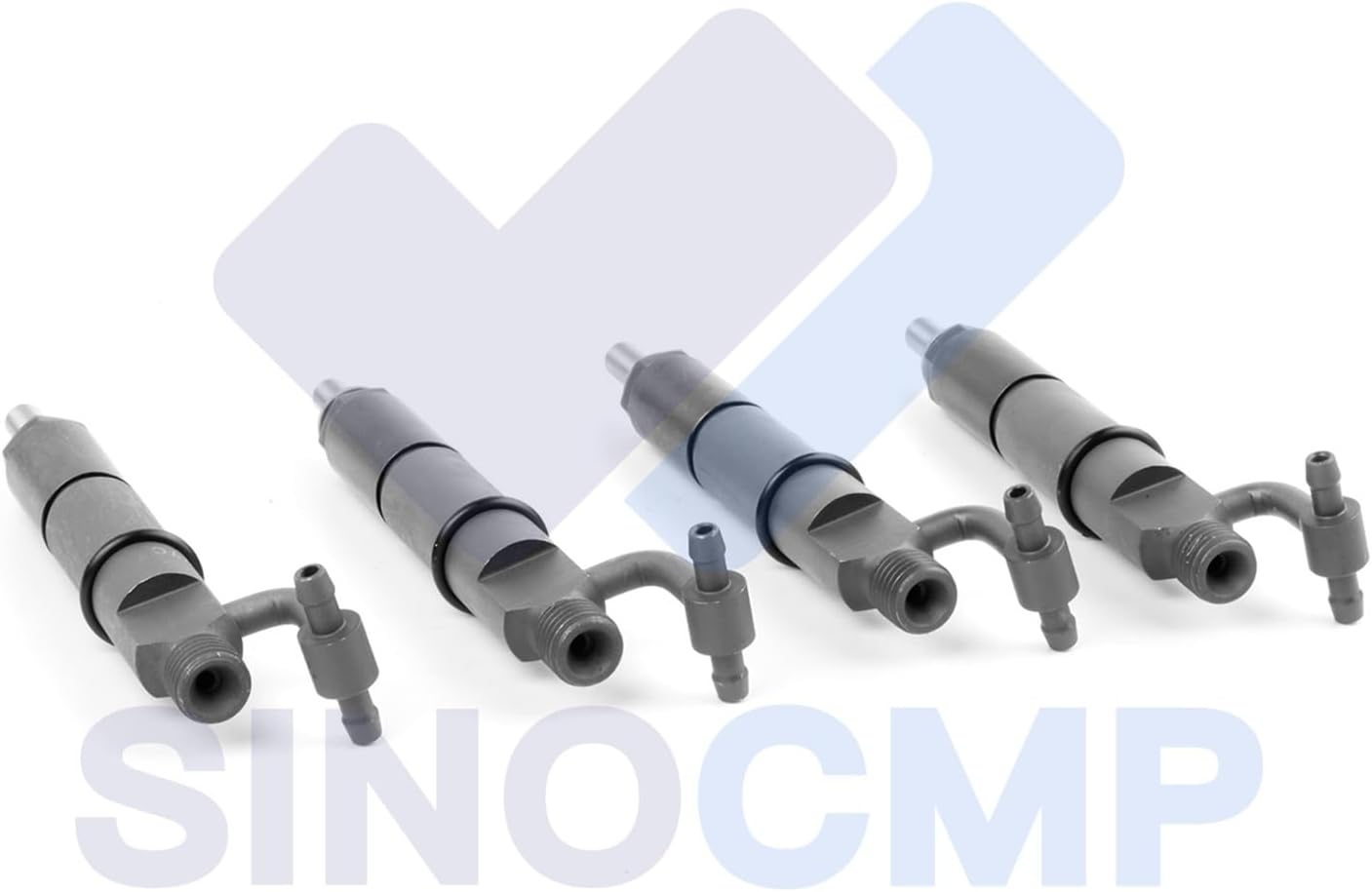 SINOCMP 4089877 4089877C 6204-11-3500 6204113500 105119-4070 Fuel Injectors for Cummins B3.3 Engine(4 Pcs)