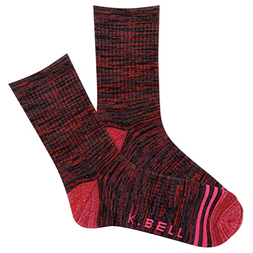 Image of K. Bell Women's Fun American Classics Crew Socks (1-Pack)