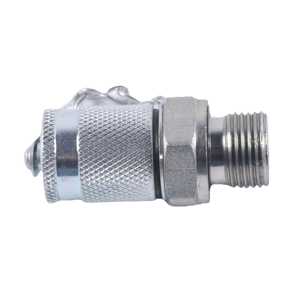 Conector Recto BSP 3/8 Pulgadas Compatible con Aplicaciones Automotrices