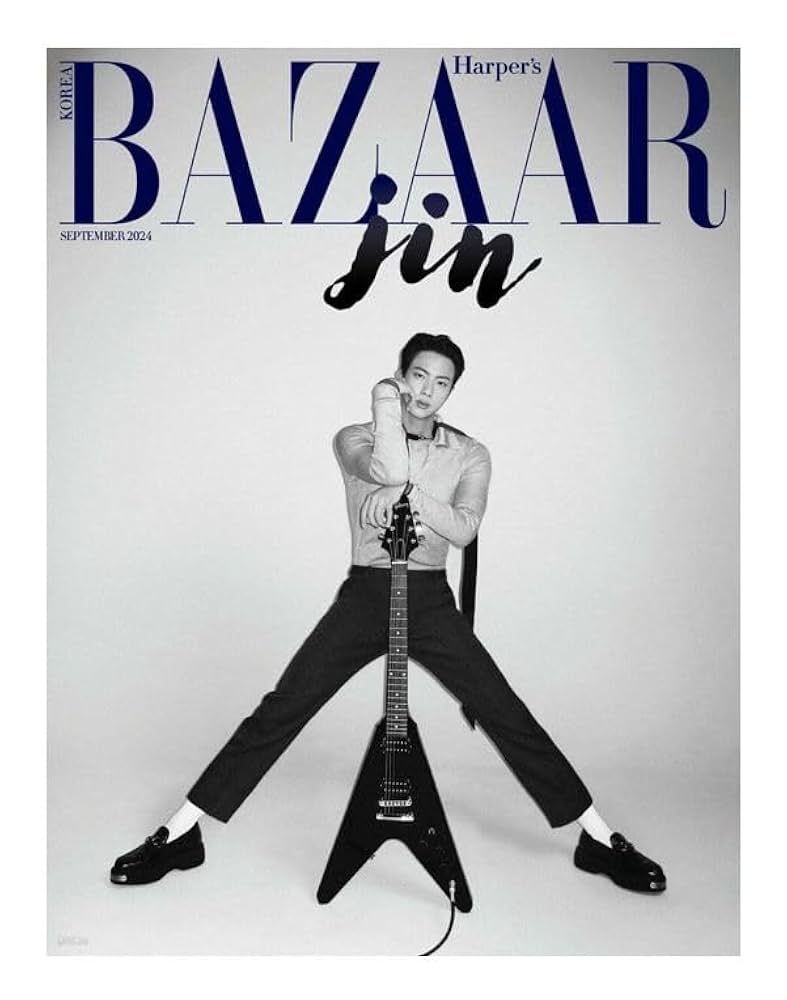 Amazon.co.jp: 韓国 HARPER'S BAZAAR 2024年 9月号 [ 表紙 : Jin