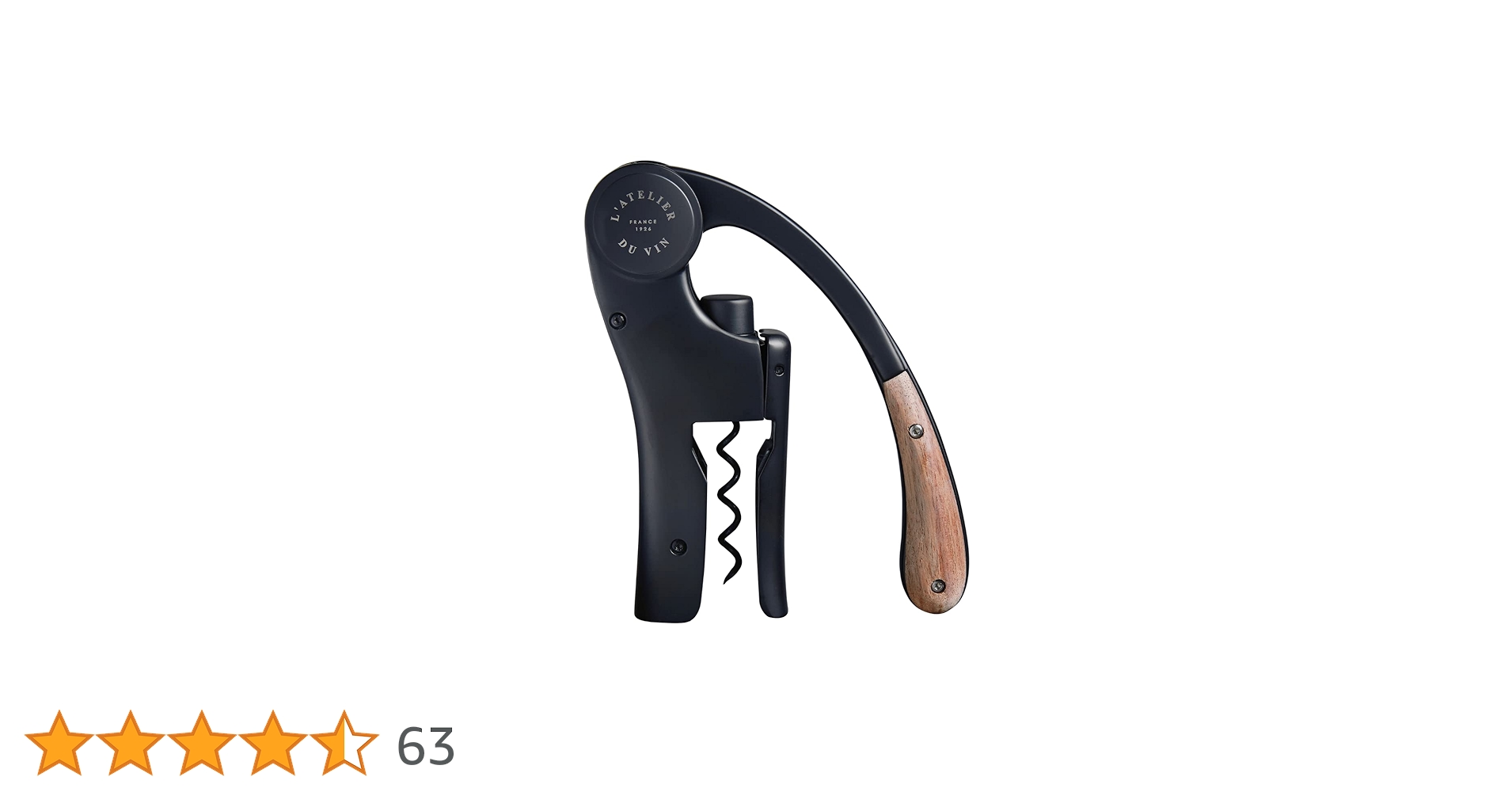 Amazon｜ラトリエデュヴァン ワインオープナー マッドブラック