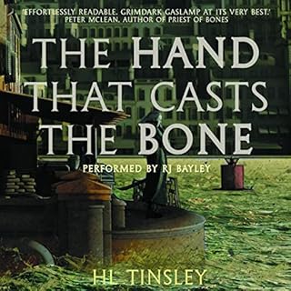The Hand that Casts the Bone Audiolibro Por HL Tinsley arte de portada